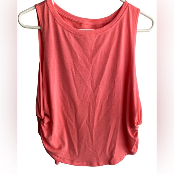 Athleta Tops - Athleta twist activewear yoga tank top pink small